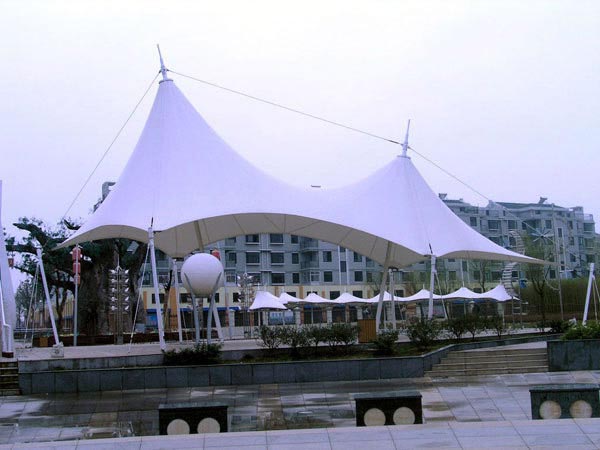 膜结构广场建筑